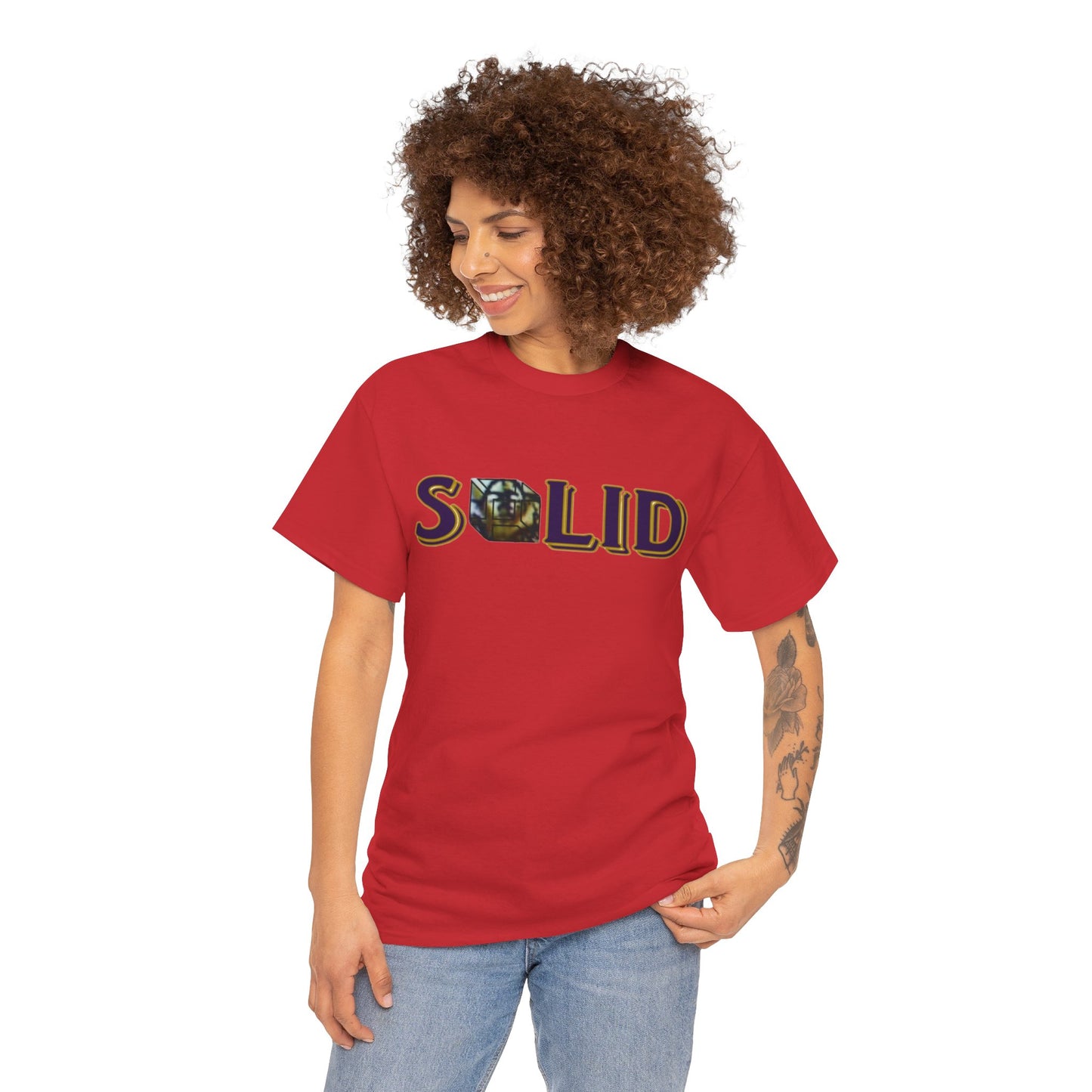 Camiseta SÓLIDA (PÚRPURA)