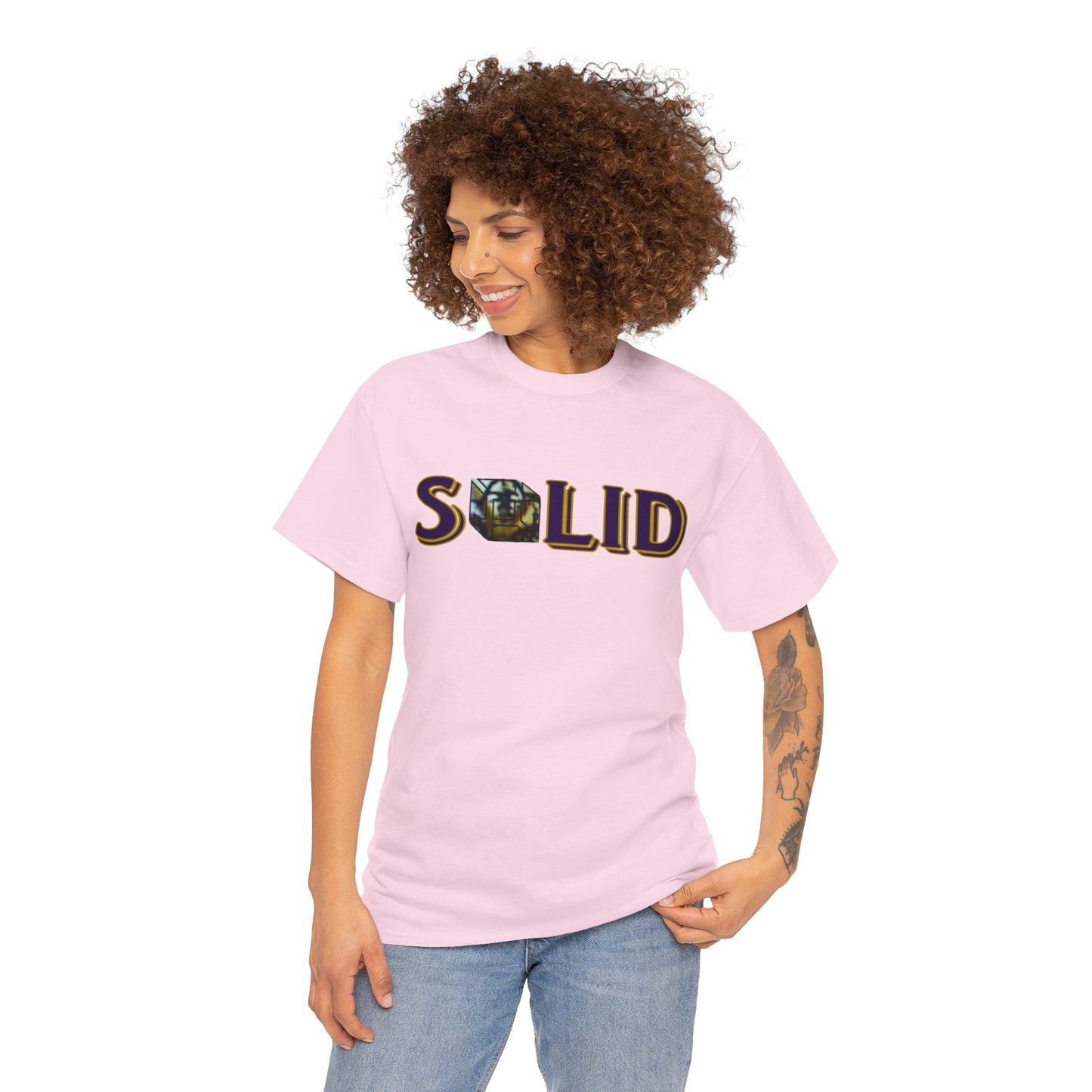 Camiseta SÓLIDA (PÚRPURA)