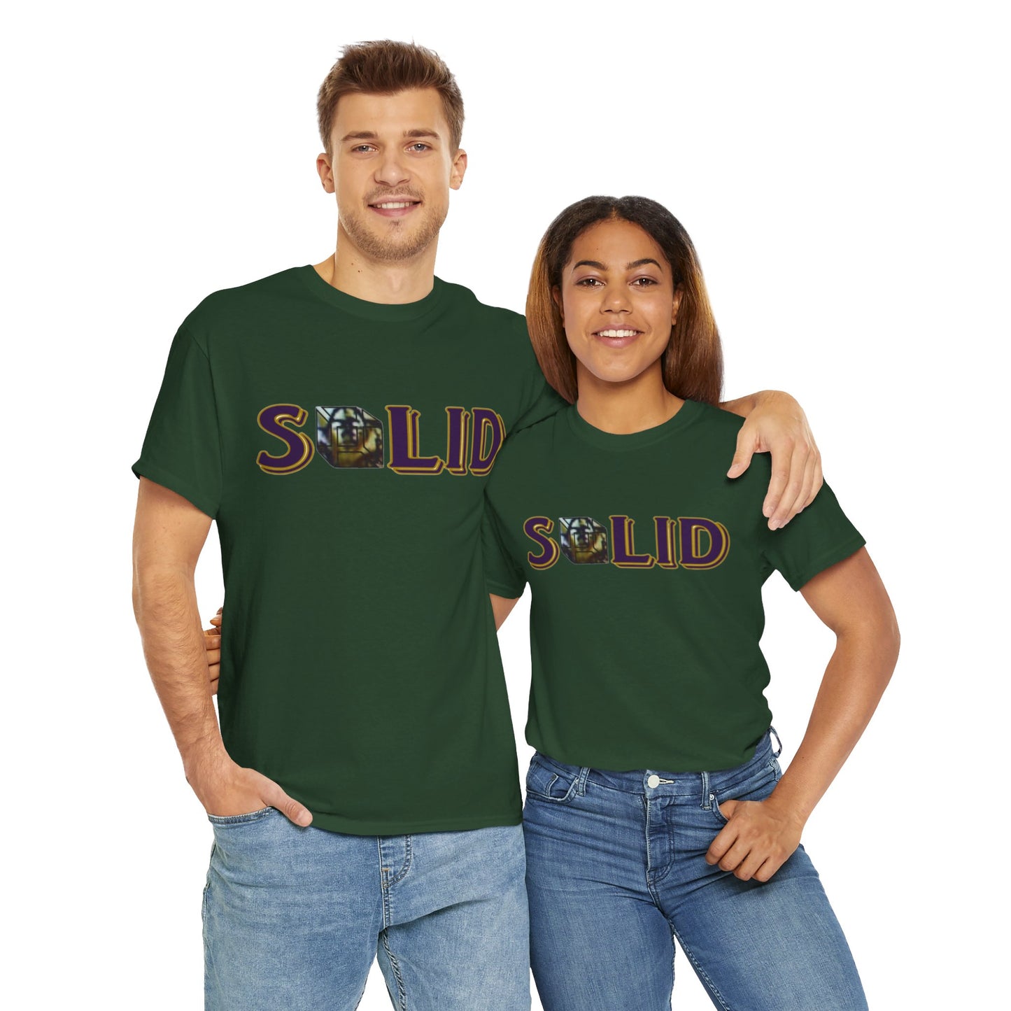 Camiseta SÓLIDA (PÚRPURA)