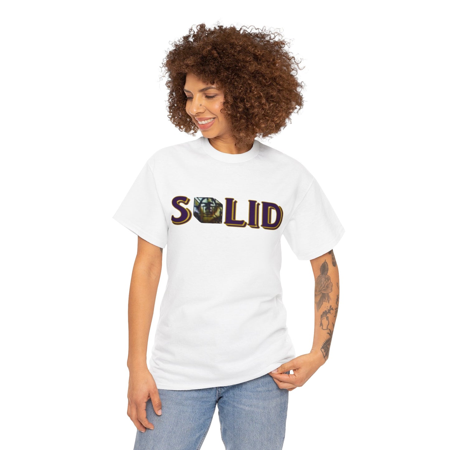 Camiseta SÓLIDA (PÚRPURA)