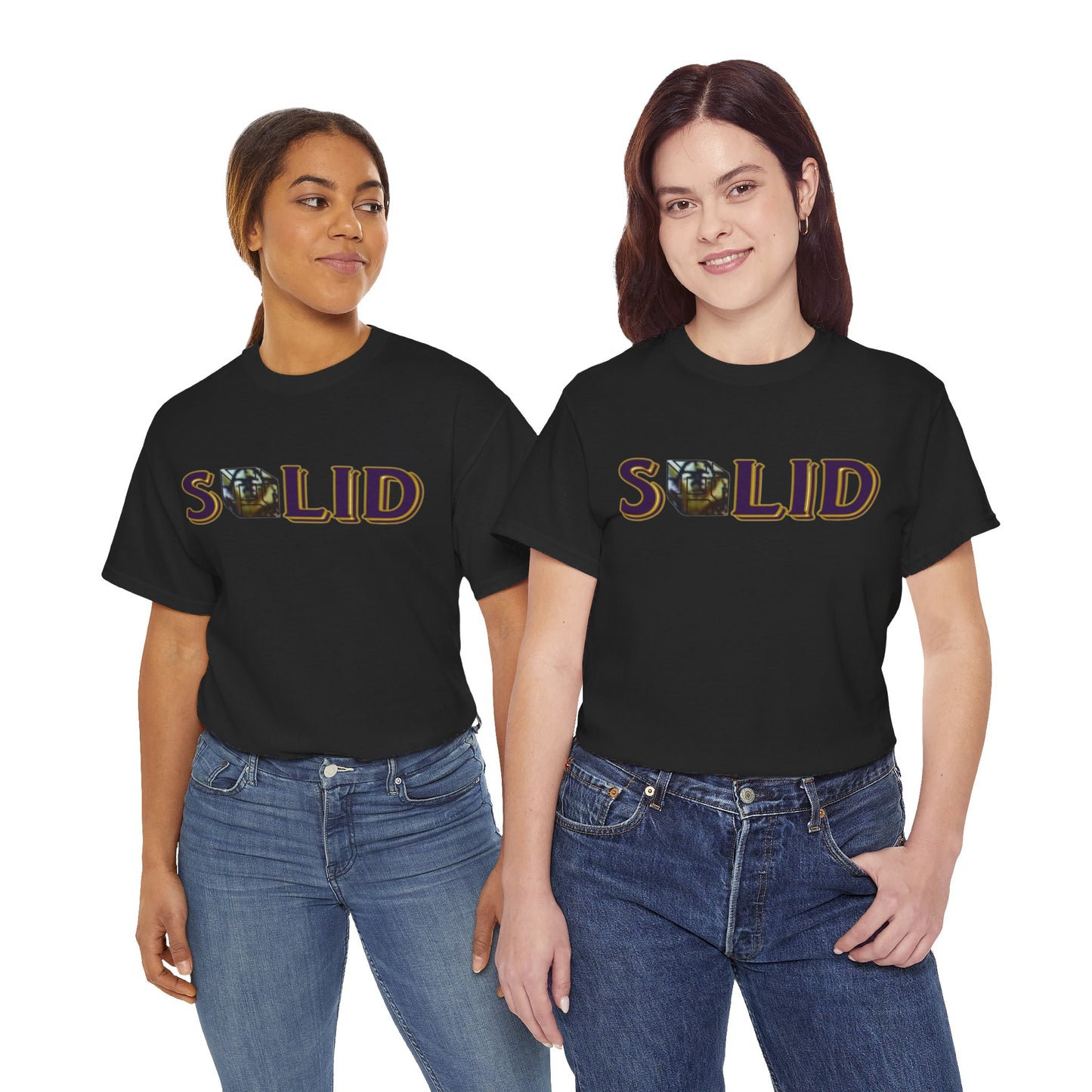 Camiseta SÓLIDA (PÚRPURA)