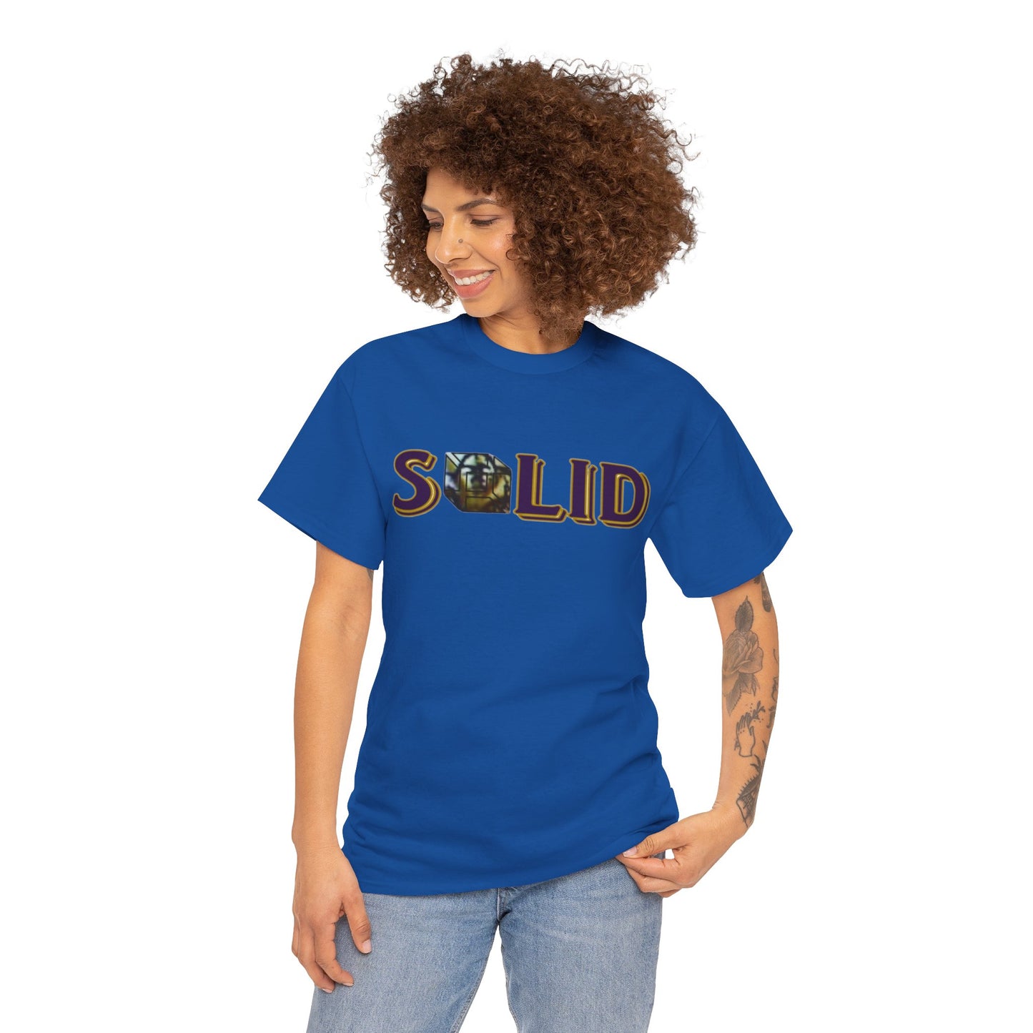 Camiseta SÓLIDA (PÚRPURA)