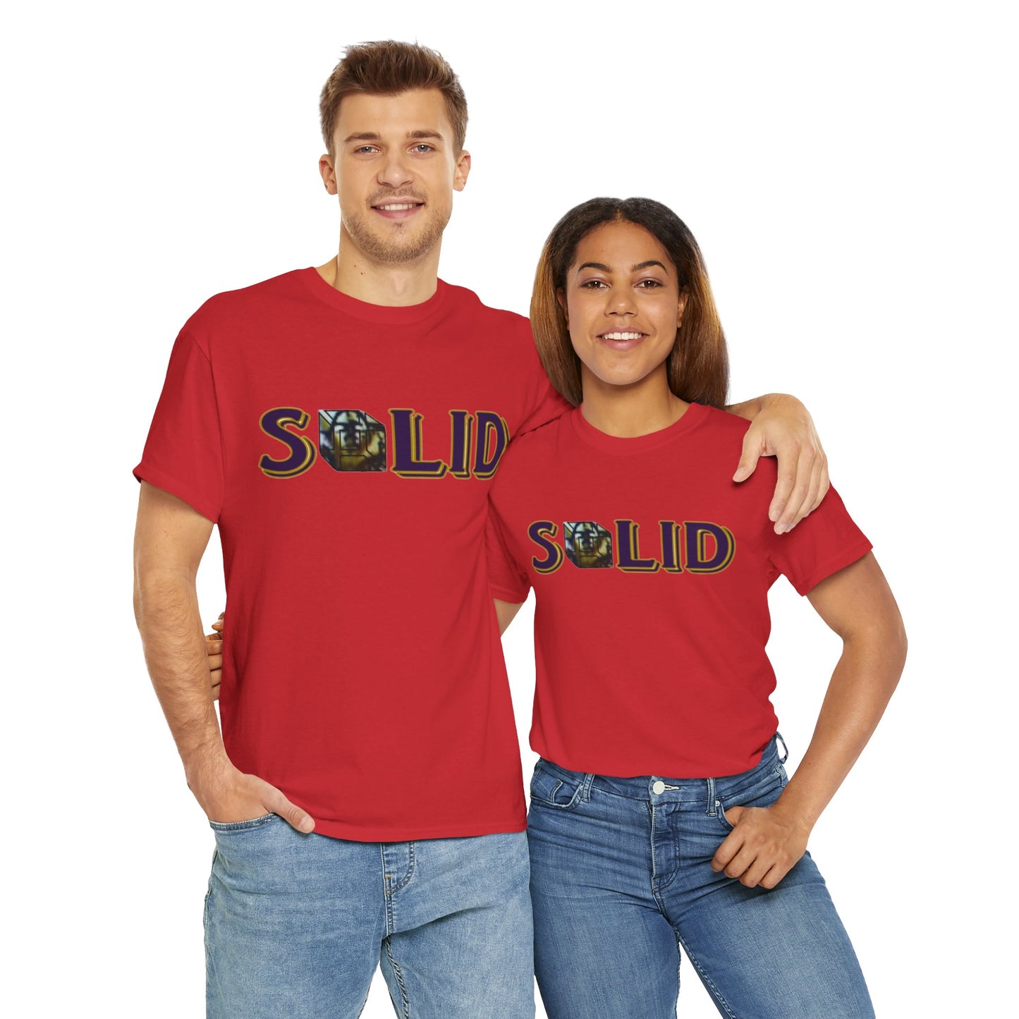 Camiseta SÓLIDA (PÚRPURA)