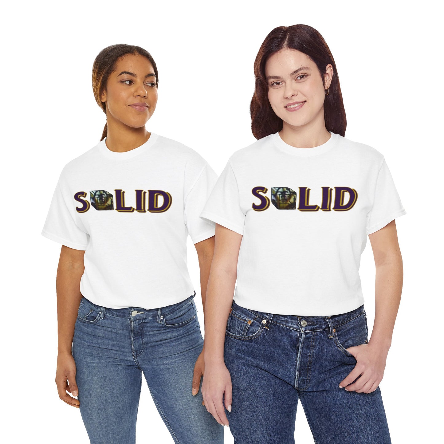 Camiseta SÓLIDA (PÚRPURA)