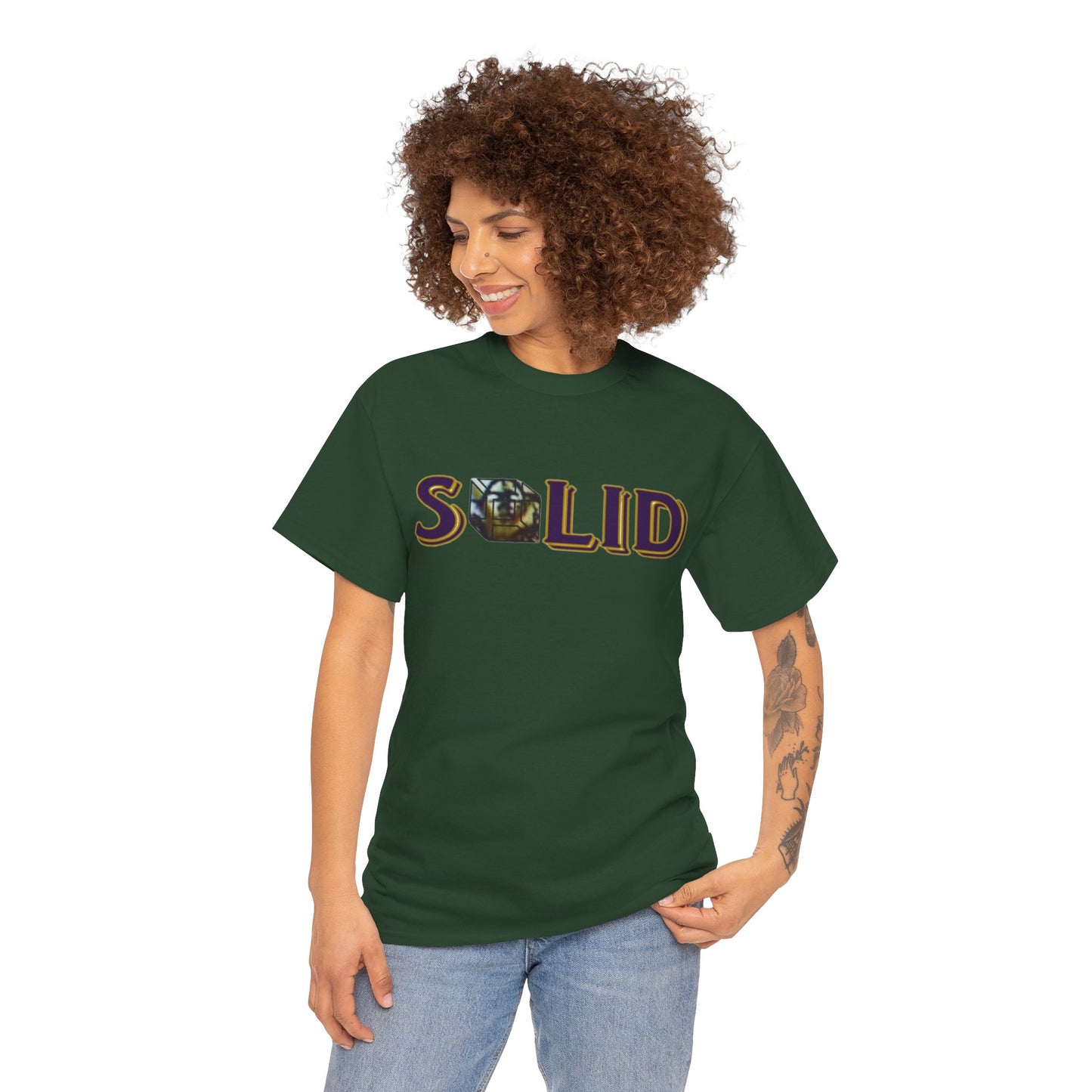 Camiseta SÓLIDA (PÚRPURA)