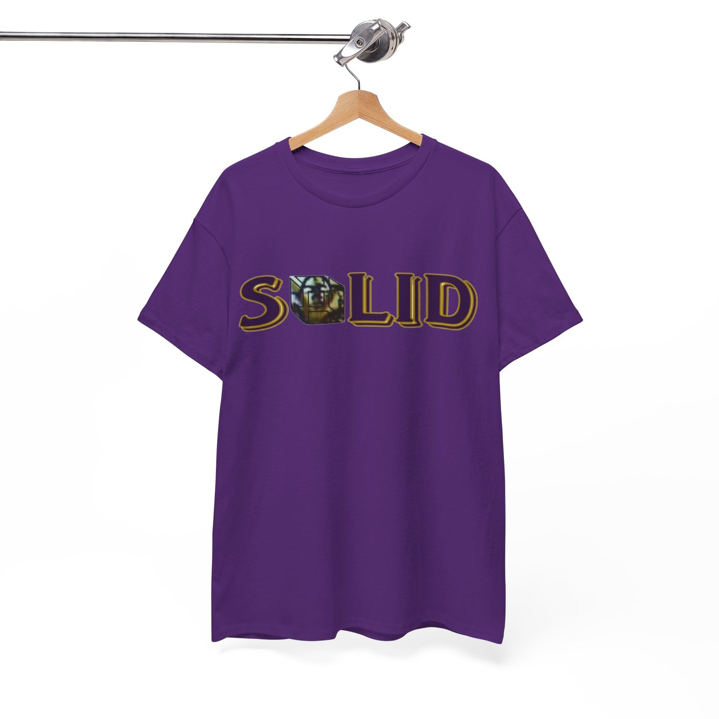 Camiseta SÓLIDA (PÚRPURA)